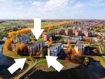 Фото номера Апартаменты с 2 спальнями Апартаменты Upelio g. Apartamentai г. Širvintos 34